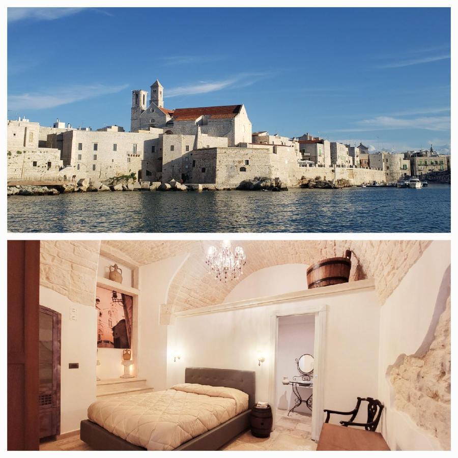 Giovinazzo Historic Apulia Old Town Stone House With Private Patio Apartment Exterior photo